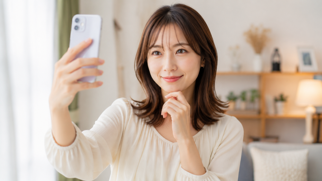 マリッシュのプロフィール写真|女性向けの選び方・撮り方と身バレ対策